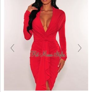 NWT red dress